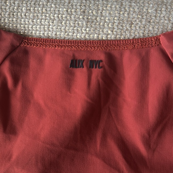 ALIX NYC Nadine Crop Top in Terra Cotta - Picture 3 of 3